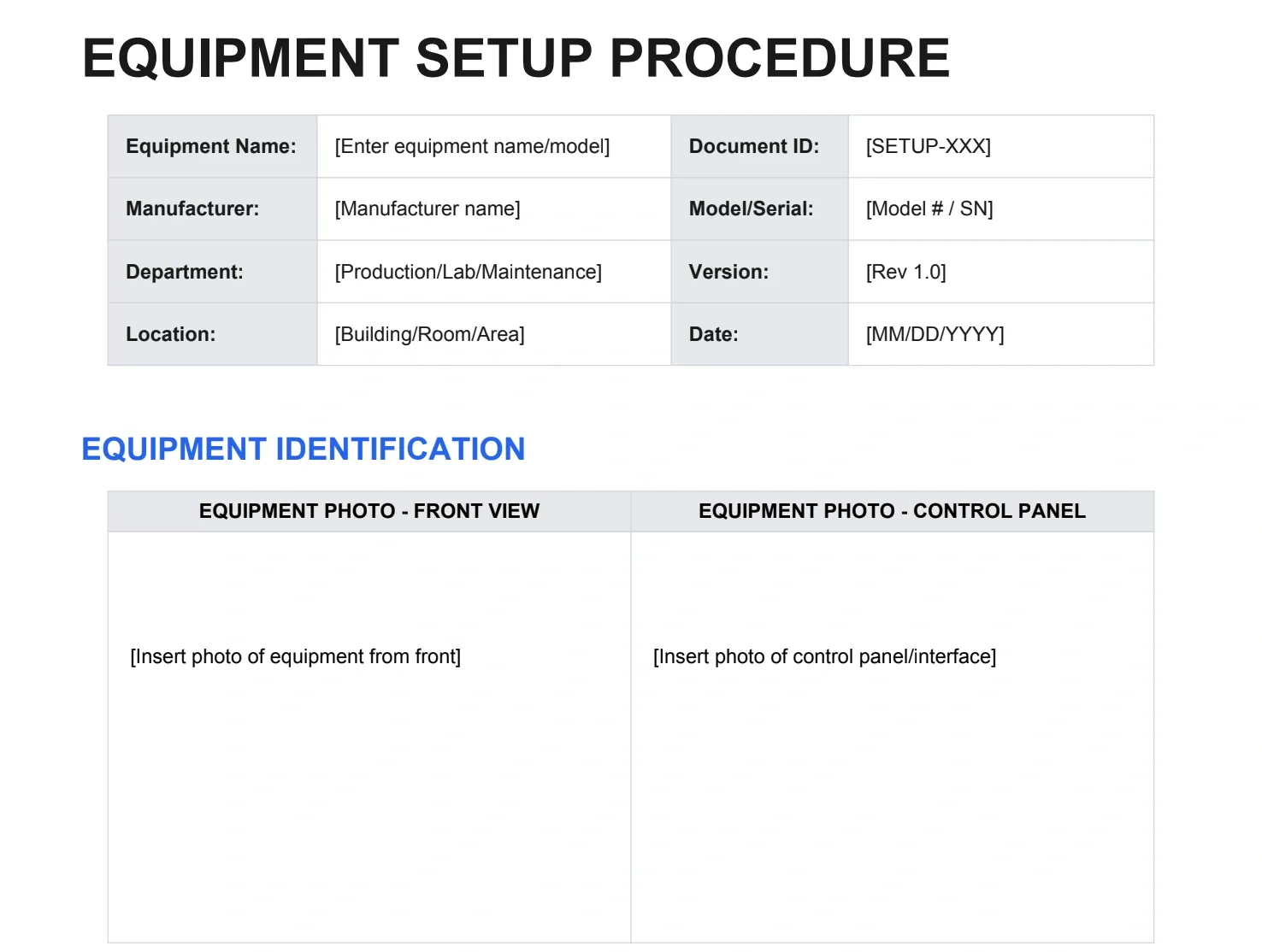 Visual Work Instruction: Free Templates, Examples, & Tips
