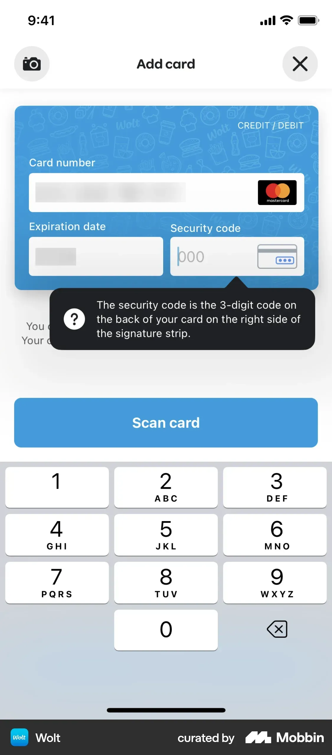 Wolt tooltip example