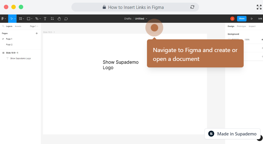 How to Insert Links in Figma
