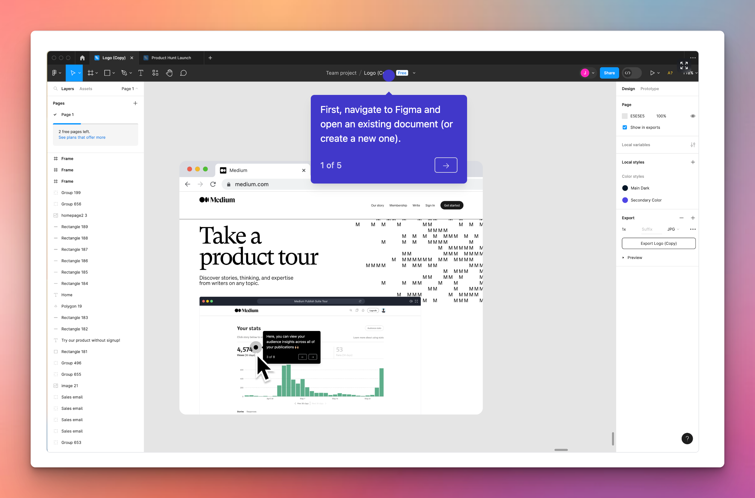 How To Export File Into PDF In Figma   Figma 