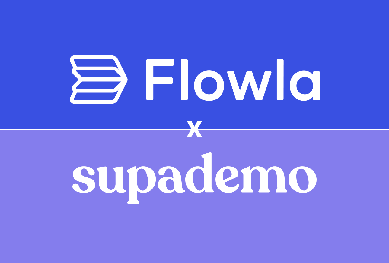 Create better PLG buyer experiences with Supademo and Flowla