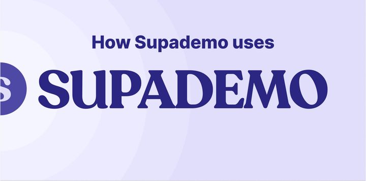 How Supademo uses Supademo for Demo Automation