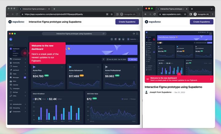 Supercharge Your Figma Demo Prototype with Supademo