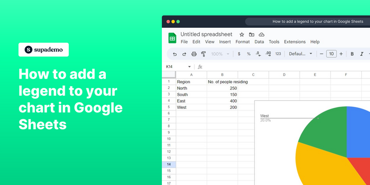 How to add a legend to your chart in Google Sheets