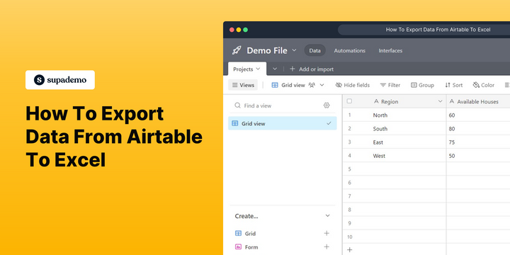 How To Export Data From Airtable To Excel