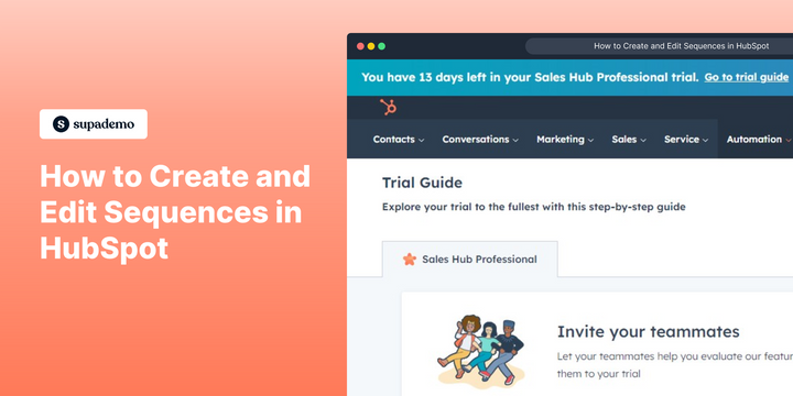 How to Create and Edit Sequences in HubSpot