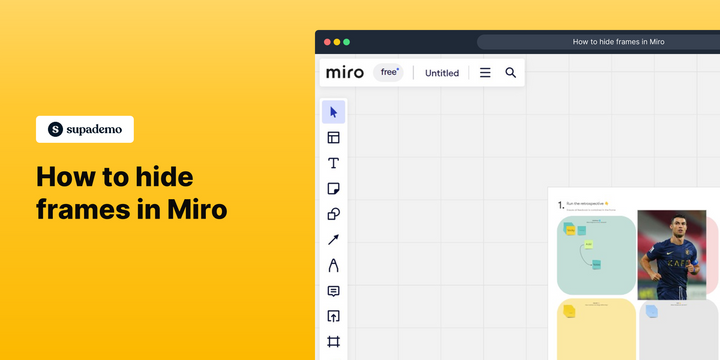 How to hide frames in Miro