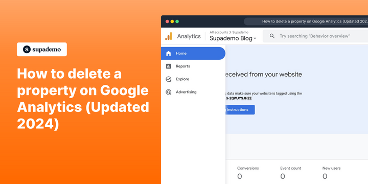 How to delete a property on Google Analytics (2024)