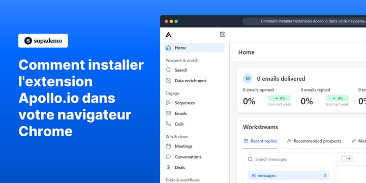 Comment installer l'extension Apollo.io dans votre navigateur Chrome