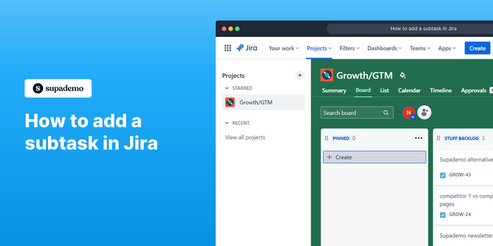 How to add a subtask in Jira