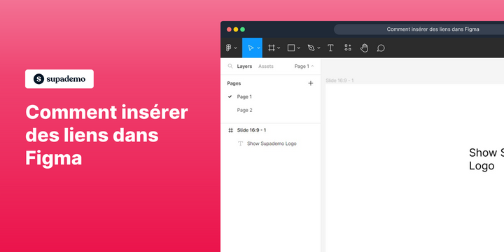 Comment insérer des liens dans Figma