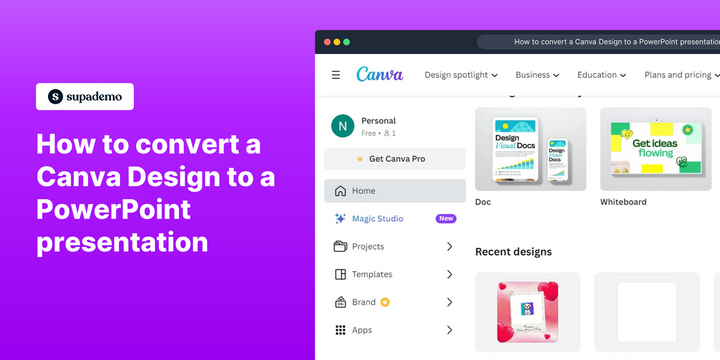 How to convert a Canva design to a PowerPoint presentation