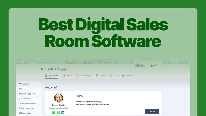 13 Best Digital Sales Room cover