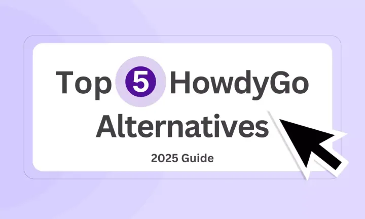 Feature image showing the top 5 HowdyGo alternatives.