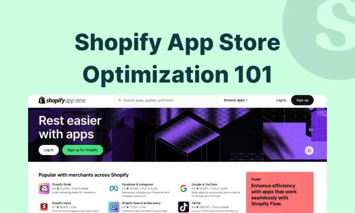 Shopify App Store Optimization cover