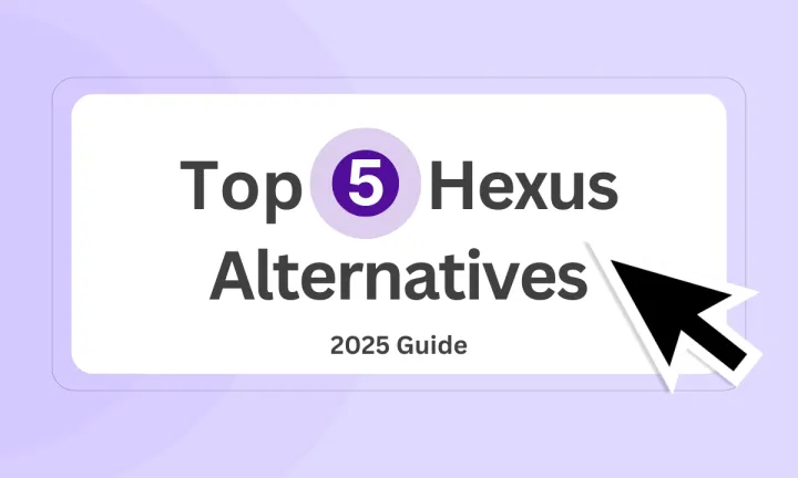 Feature image showing the top 5 Hexus alternatives.