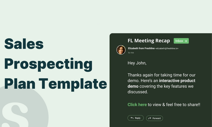 prospecting plan template cover