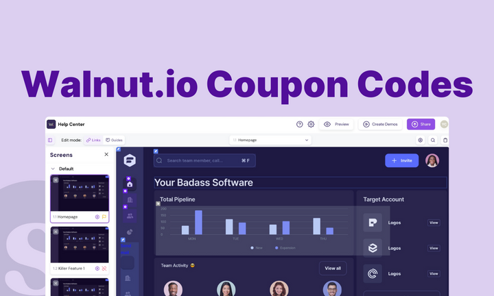 Walnut.io Coupon Codes cover