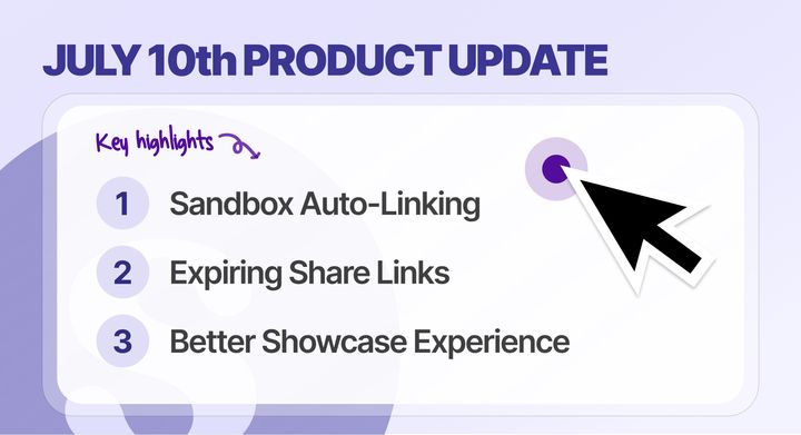 Product Update July 10