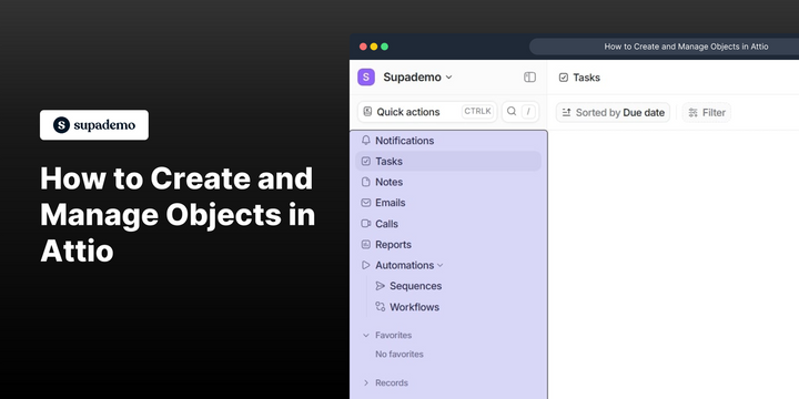 How to Create and Manage Objects in Attio