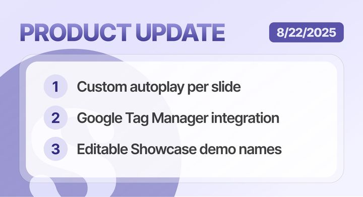 August 22 product update