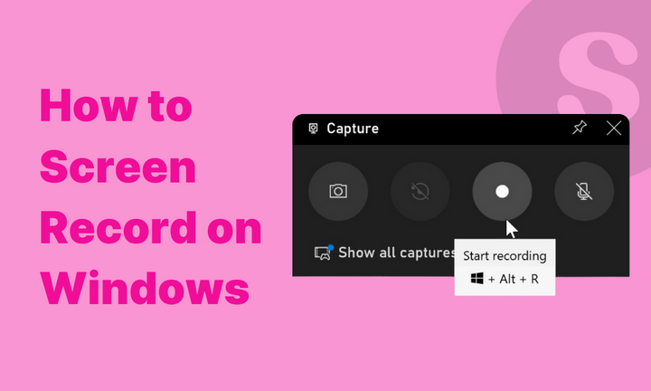 Screen Record on Windows cover