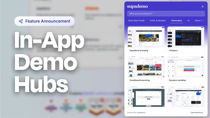Demo hub header